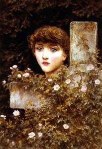 Sorrow - A Wild Rose by Helen Mary Elizabeth Allingham