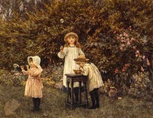 Bubbles by Helen Mary Elizabeth Allingham