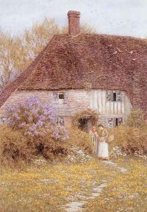 A Kentish Cottage by Helen Mary Elizabeth Allingham