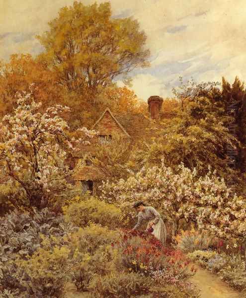 A Spring Garden - view 1