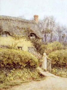 Cottage near Freshwater by Helen Mary Elizabeth Allingham