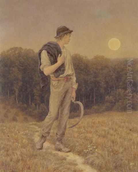 The Harvest Moon, 'globed in mellow splendour', 1879 - view 1
