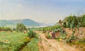 Blick Von Der "liechtensteinerin" Richtung Weissenkirchen by Max Suppantschitsch