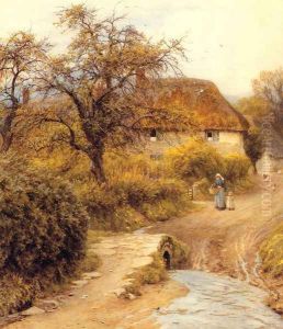 Hill Farm, Symondsbury by Helen Mary Elizabeth Allingham