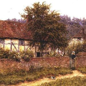 The Stray Kitten, c.1891