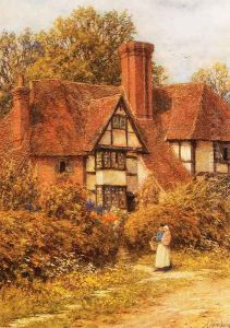 Manor House, Kent by Helen Mary Elizabeth Allingham