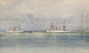 Off Fishers Island by E.A. Suquet