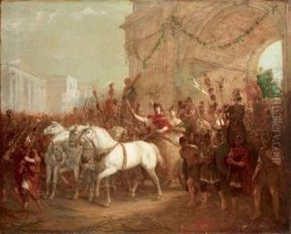Entree Triomphale De Neron A Rome - view 1