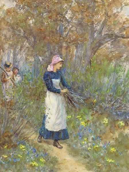 Gathering firewood - view 1
