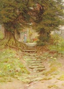 A cottage near Crocken Hill, Kent by Helen Mary Elizabeth Allingham