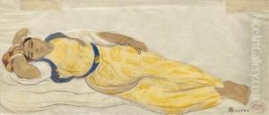 Reclining Odalisque by Andre Sureda