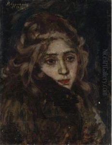 Study For Menshikov At Beriozov by Vasilij Ivanovic Surikov
