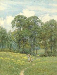 Returning home on a summer's day by Helen Mary Elizabeth Allingham