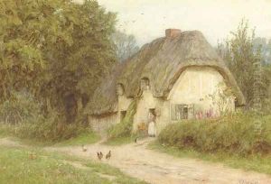 At West Hagbourne, Berks