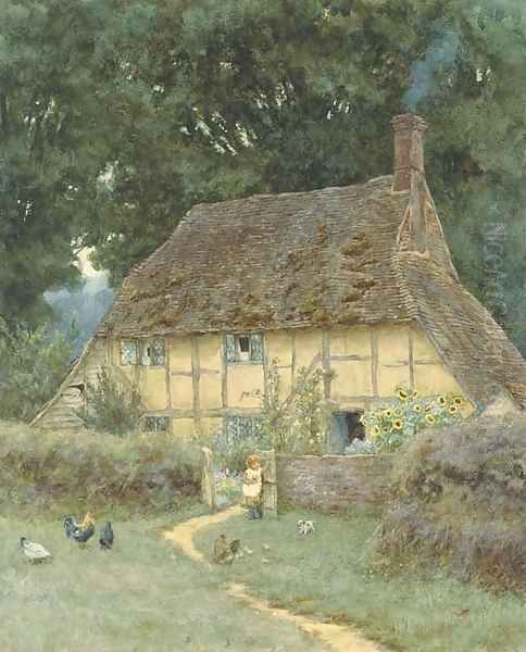 On the Brook Road, near Witley - view 1