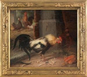 A Rooster by Gustav Sus