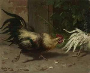 Der Sieger Des Huhnerhofs by Gustav Sus