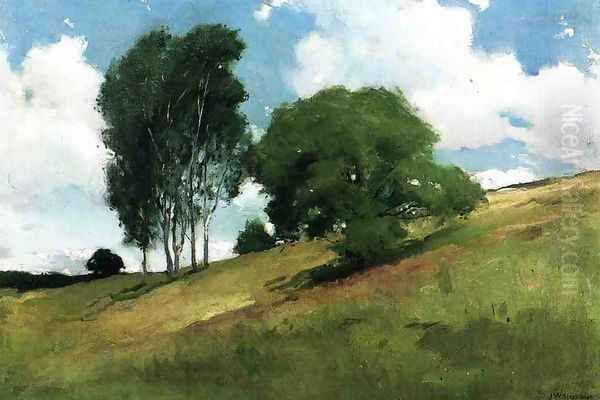 Landscape Painted At Cornish New Hampshire - view 1