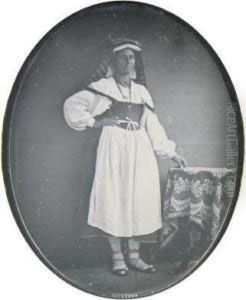 Paysanne Romaine by Lorenzo Suscipj