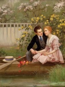 Liebespaar by Josef Johann Suss