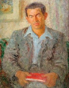Portret Mezczyzny by Janina Sussle-Muszkietowa