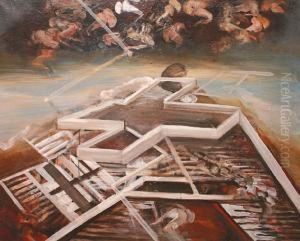 W Saloniku (kompozycja I) by Janina Sussle-Muszkietowa