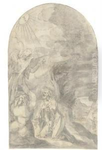 The Agony In The Garden by Friedrich Sustris