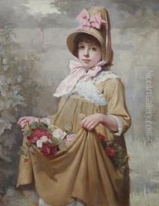 Gathering Roses by Hariette Sutcliffe