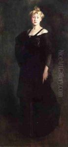 Woman in Black by John White Alexander