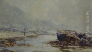 The Beach Near Whitby by Lester Sutcliffe