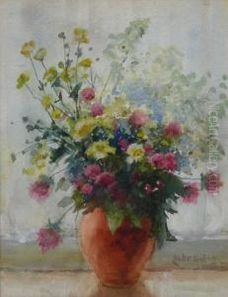 Still Life Vase Of Flowers - view 1