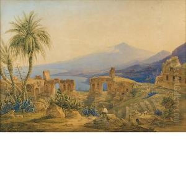 Veduta Sul Golfo Di Taormina Dal Teatro Greco - view 1