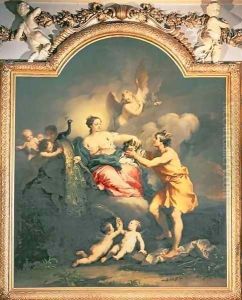 Juno Receiving The Head Of Argos 1730 by Jacopo (Giacomo) Amigoni
