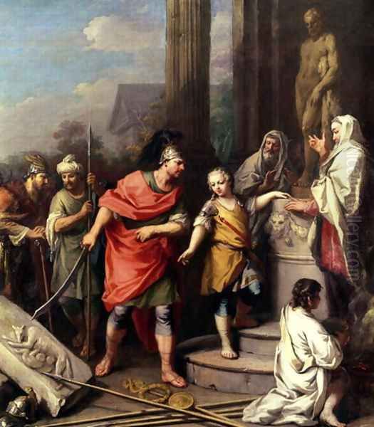 Hannibal swearing eternal enmity to Rome - view 1