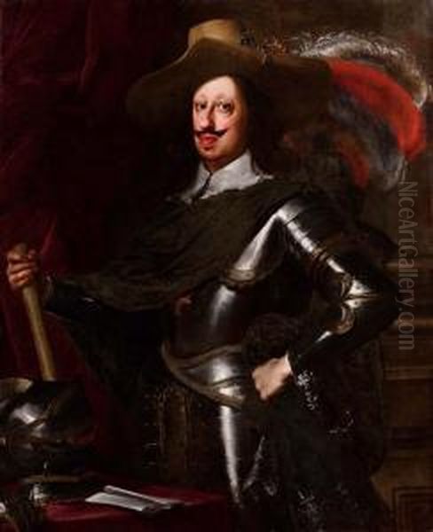 Ferdinando Ii De"""" Medici In Armatura E Cappello - view 1