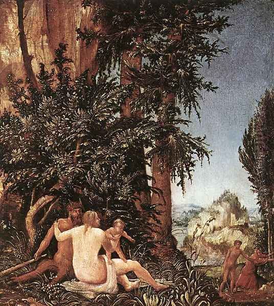 Landscape with Satyr Family 1507 - view 1
