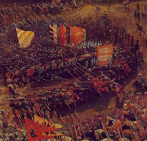 The Battle of Alexander at Issus (detail 3) by Albrecht Altdorfer