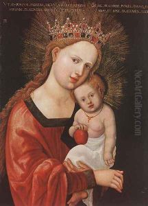 Mary with the Child 1520 by Albrecht Altdorfer