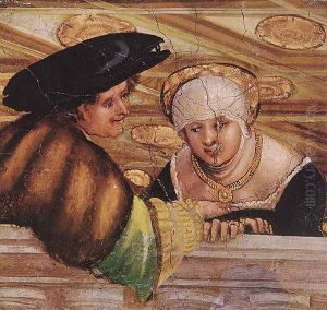 Lovers 1530 by Albrecht Altdorfer