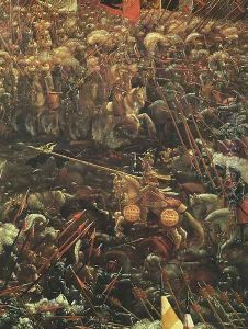 The Battle of Alexander, (detail-1), 1529 by Albrecht Altdorfer