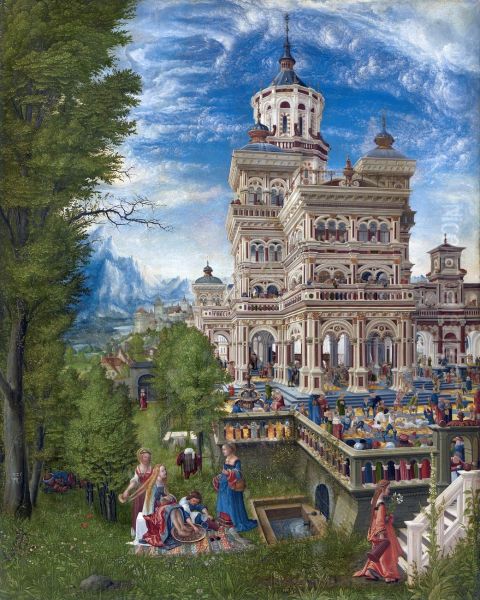 Susanna In The Bath And The Stoning Of The Elders 1526 - view 1
