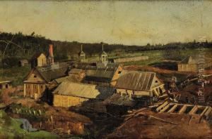 Michajlovskij Zavod by Aleksandr Alexandrovich Svedomskij