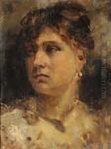 Ritratto Femminile by Pavel Alexandrovich Svedomskij