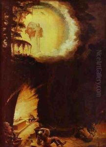 Ascension of Christ by Albrecht Altdorfer