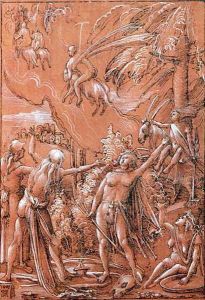 Leaving for the Sabbath 1506 by Albrecht Altdorfer