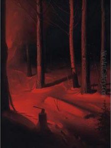 Nocturnal Forest by Svend Rasmussen Svendsen