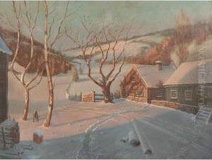 Homestead by Svend Rasmussen Svendsen