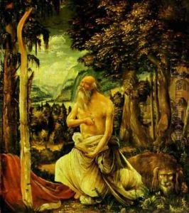 The Penitence of St. Jerome by Albrecht Altdorfer