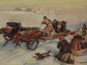 Troika by Nikolai Egorovich Sverchkov