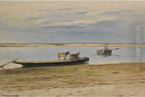 View Of The Dniepr by Sergei Ivanovitch Svetoslavsky